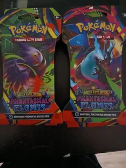 Pokemon TCG Phantasmal Flames Sealed Booster Packs LOT OF 10 - Image 1