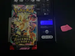 EXTREMELY HEAVY! 22.67g GOD PACKUUU Ascended Heroes Pokemon TCG Booster (SEALED) - Image 1