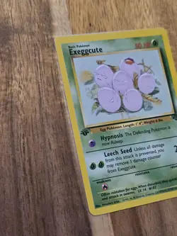 Exeggcute 1st Edition Excellent Pokemon TCG Jungle Set #52/64 1999 **has spots** - Image 4