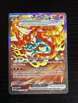 Hearthflame Mask Ogerpon ex 212/167 SIR Twilight Masquerade Pokemon TCG NM/M - Image 2