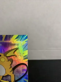 2000 Topps Chrome Pokemon TV Animation Foil #26 Raichu - Image 5