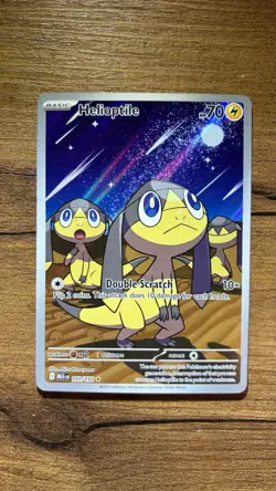 Pokemon Helioptile - 143/132 - ME01: Mega Evolution (MEG) Illustration Rare - Image 1