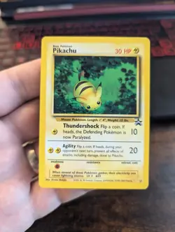 Pokemon TCG Pikachu Black Star Promo 27 Near Mint - Image 1