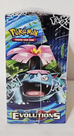 Pokemon XY Evolutions Booster Box – Factory Sealed – 36 Packs – 2016 Charizard - Image 2