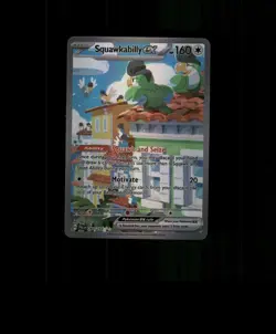 Fan-Art READ DESCRIPTION BELOW HOLO SquawkabillyCard Squawkabilly Pokemon p3 - Image 1