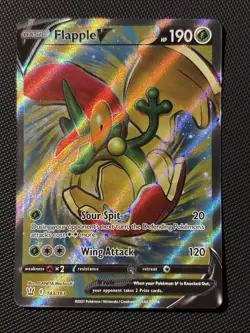 2021 Pokemon SWSH Battle Styles 143/163 Flapple V - Image 1