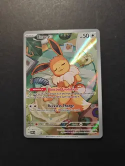 Pokemon TCG Eevee SVP 173 Prismatic Evolutions Black Star Promo - Image 1