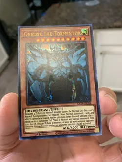 Yugioh Obelisk The Tormentor - KICO-EN064 - Ultra Pharaoh's Rare - 1st Ed NM/M - Image 2
