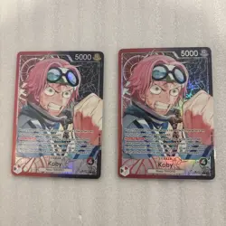 Koby - OP11-001 - Alt Art Leader - A Fist of Divine Speed - One Piece - NM/M - Image 1