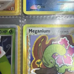 Pokemon TCG Meganium EX Dragon Frontiers Holo Rare Card 4/101 Delta Species - Image 4