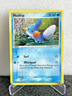 Mudkip Holo Promo 018/PCG-P Black Star Promo Pokemon Card NM Vintage 2004 - Image 1