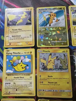 Pokemon TCG Pikacu/Raichu Lot of 12 Cards - Image 2