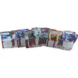 Star Wars Destiny Lot/Lots of Dice and Cards. Red Legendary Cards included. - Image 1