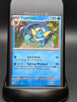 Vaporeon - 168 (Cosmos Holo) 168 Sv: Scarlet & Violet Promo Cards Holo - Image 1