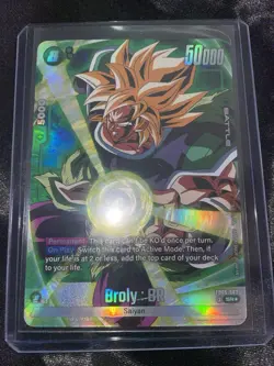 Dragon Ball Card Game Broly: BR FB06-063 SR Alt Art Foil - Image 1