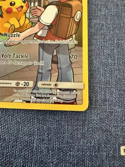 Pokemon TCG Pikachu Card #241/236 Cosmic Eclipse Secret Rare - Image 3