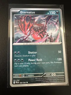 Eternatus #69 uncommon Mega Evolution Near mint Condition Pokemon Card - Image 1