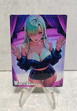 Elizabeth Trading Card Waifu Goddess Story Anime Girl holo Karte Manga Full Art - Image 1