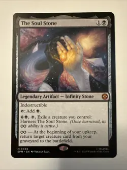 MTG Marvel’s Spider-Man The Soul Stone #0066 Mythic Rare NM!! - Image 1