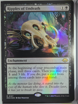 Ripples of Undeath (FOIL) - R107 - MTG - Modern Horizons 3 (MH3) - Image 1
