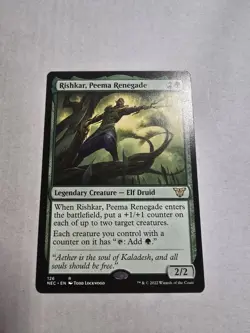 Rishkar, Peema Renegade Commander: Kamigawa: Neon Dynasty Regular - Image 1