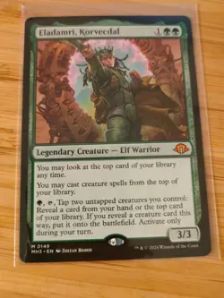 MTG Eladamri, Korvecdal 0149 Modern Horizons 3 M/NM Free UK P&P - Image 1