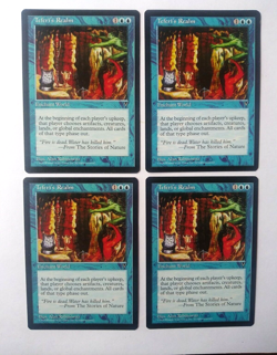 Magic the Gathering MTG Visions TEFARI'S REALM X 4 (NM ) R 1997 - Image 2
