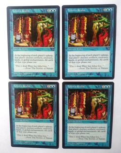 Magic the Gathering MTG Visions TEFARI'S REALM X 4 (NM ) R 1997 - Image 3