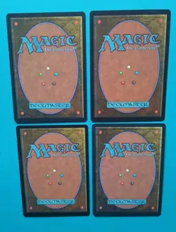 Magic the Gathering MTG Tempest SPIRIT MIRROR X 4 R LP/EX 1997 Vintage - Image 3