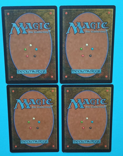 Magic the Gathering MTG Visions WAND OF DENIAL X 4 (3 VLP/E & 1 MP/EX) U 1997! - Image 3