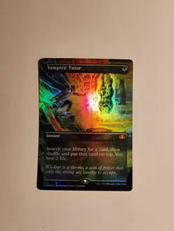 Vampiric Tutor (Borderless) Dominaria Remastered Foil - Image 1