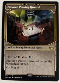 1x Ziatora's Proving Ground Showcase Regular SNC 359 NM MTG Magic the Gathering - Image 1