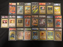 Pokemon 22 Graded Card Slabs - Image 1