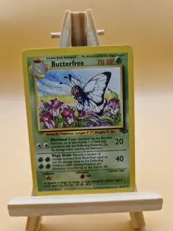 Pokemon TCG Butterfree Jungle Set 33/64 LP - Image 1