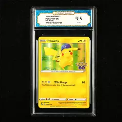 TQG 9.5 MINT+ 2022 Pokemon ENG Pikachu 028/078 R - Image 1