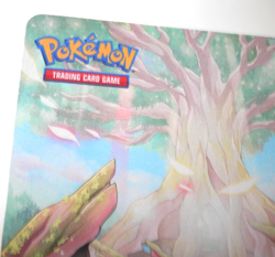 Pokemon Go TCG Shiny Eevee Play Mat • 13x23" Rubber Back Playmat Mouse Pad NEW - Image 4