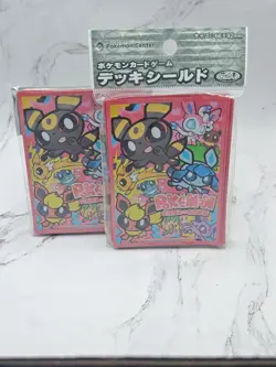 2016 Japan Pokemon Center Chibi Eeveelutions Sleeves (64 total 2 packs of 32) - Image 1