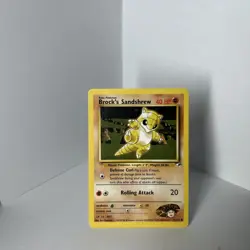BROCK’S SANDSHREW - Gym Heroes Set - 71/132 - Common - Pokemon Card - NM - Image 1