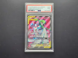 2019 POKEMON SUN & MOON UNBROKEN BONDS FULL ART/GARDEVOIR & SYLVEON GX 204 PSA 9 - Image 1
