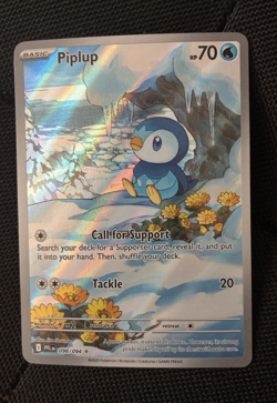 Piplup Full Art, Pokemon Near Mint, Phantasmal Flames, Illustration Rare, 98/94 - Image 5