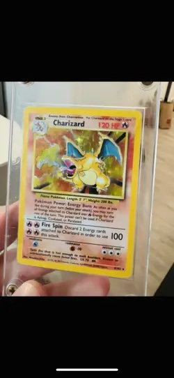 Pokemon TCG - 1999 Base Set - 4/102 Holo Rare Charizard Unlimited - Image 3