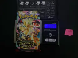 EXTREMELY HEAVY! 22.64g GOD PACKUUU Ascended Heroes Pokemon TCG Booster (SEALED) - Image 1