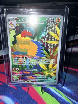 2025 POKEMON WHITE FLARE ARCHEOPS 132/086 ILLUSTRATION RARE - Image 1