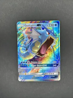 Pokemon TCG Gyarados GX SM212 Black Star Promo NM - Image 1