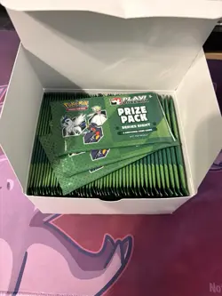 Pokemon Prize Pack Series 8 Box of 50 Sealed Packs - Image 1