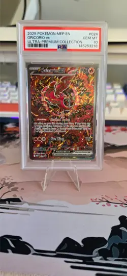 Pokemon TCG Oricorio ex 024 Promo Ultra Premium Collection PSA 10 - Image 2