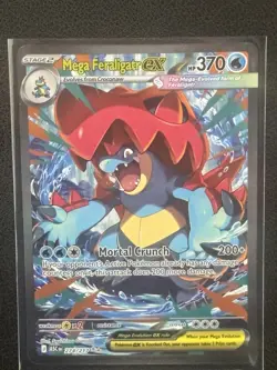 Mega Feraligatr ex 274/217 Ascended Heroes Special Illustration Rare Pokemon NM - Image 1