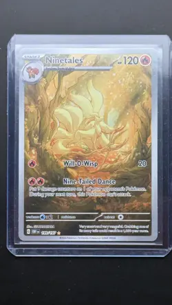 Ninetales 199/197 Pokemon TCG Scarlet Violet Obsidian Flames - Image 1