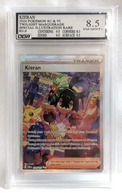 Kieran - 2024 Pokemon SC & VI Twilight Masquerade Special Illustration RARE - Image 1