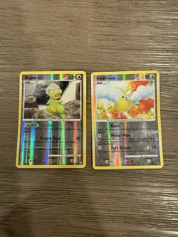 Pokemon TCG Bagon SH10 & Swablu SH5 Reverse Holo Foil Lot - Image 1